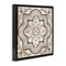 Stupell Industries Traditional Symmetrical Tile Floater Framed Canvas Wall Art Design by Eli Jones